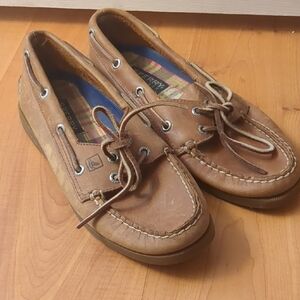 Sperry Brown Leather Loafers